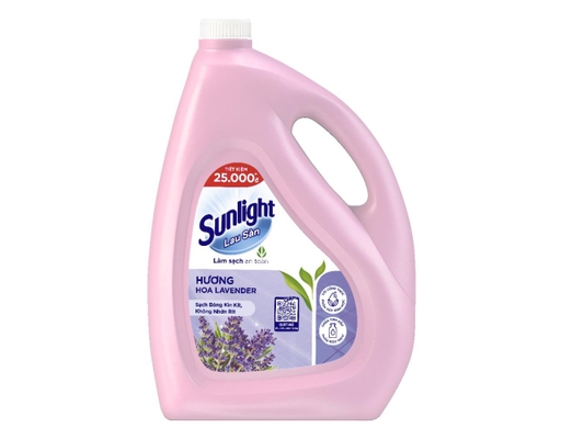 Nước Lau Sàn Tinh Dầu Thảo Mộc Hương Lavender 3.6kg Sunlight ảnh 0