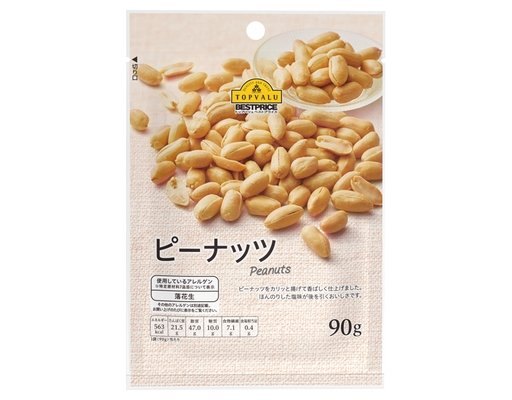 Hạt Đậu Phộng Rang 90g TOPVALU ảnh 0