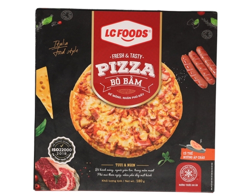 Pizza Bò Bằm 140g LC Foods ảnh 0