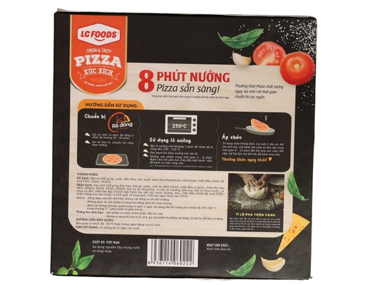Pizza Xúc Xích 140g LC Foods ảnh 1