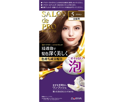 Nhuộm Tóc Phủ Bạc Dạng Bọt Màu Nâu - Brown Salon De Pro ảnh 0