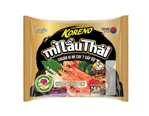 Mì Lẩu Thái Chua Cay 370g Koreno ảnh 2