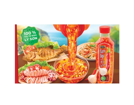 Nước Chấm Ớt Tỏi Lý Sơn 300ml Nam Ngư ảnh 2