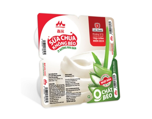 Sữa Chua Không Béo Nha Đam 4 x 100g Morinaga ảnh 2