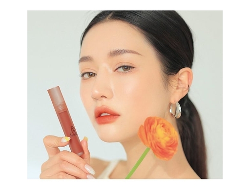 Son Kem Lì Cloud Lip Tint Màu Cam Cháy Cổ Điển - Baked Beige 4g 3CE ảnh 2