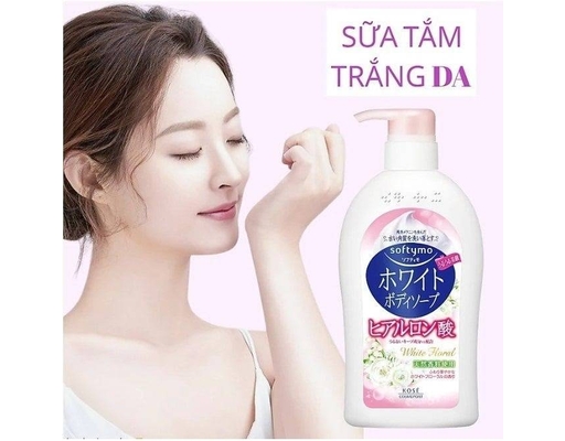 Sữa Tắm Softymo Dưỡng Trắng Mịn Da 600ml Kosé ảnh 2