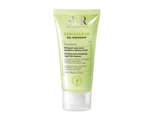 Gel Rửa Mặt Cho Da Dầu Sebiaclear Gel Moussant 55ml SVR ảnh 0