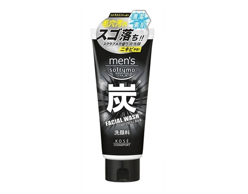 Sữa Rửa Mặt Nam Softymo Than Hoạt Tính 130g Kosé ảnh 0