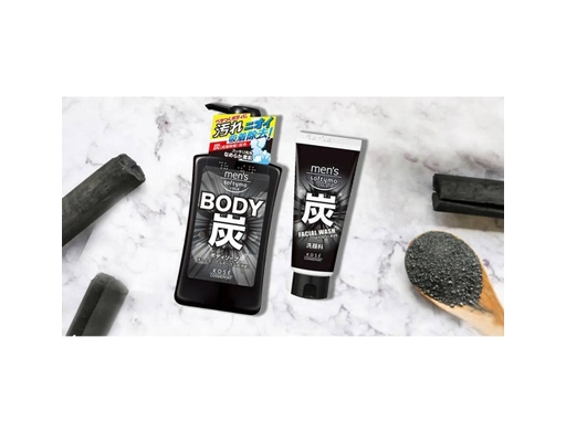 Sữa Tắm Nam Softymo Than Hoạt Tính 550ml Kosé ảnh 1