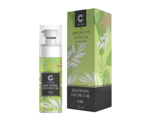 Tinh Dầu Dừa Dưỡng Da Nguyên Chất 50ml Cocovie ảnh 0