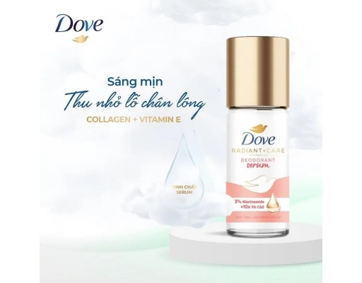 Lăn Ngăn Mùi Niacinamide + Vitamin E Sáng Da 45ml Dove ảnh 1