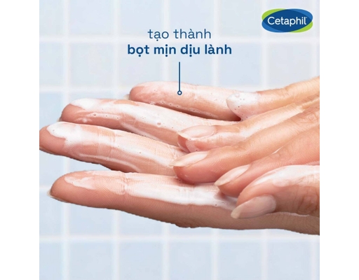 Sữa Rửa Mặt Tạo Bọt Da Khô Nhạy Cảm Hydrating 473ml Cetaphil ảnh 3