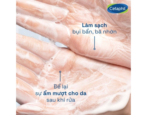 Sữa Rửa Mặt Tạo Bọt Da Khô Nhạy Cảm Hydrating 473ml Cetaphil ảnh 4