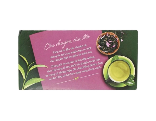 Trà Túi Lọc Hương Sen 25 x 2g Cozy ảnh 2