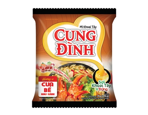 Mì Cua Bể Rau Răm 80g Cung Đình ảnh 0