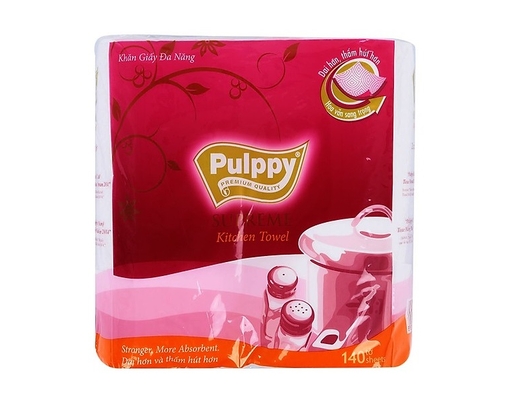 Khăn Giấy Đa Năng Supreme 2 Cuộn Pulppy ảnh 0