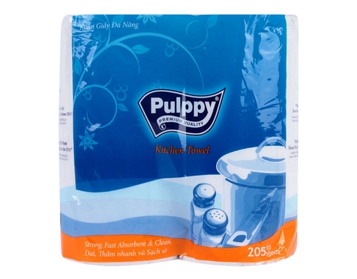Khăn Giấy Đa Năng 2 Cuộn Pulppy ảnh 0