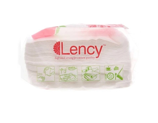 Khăn Giấy Ăn 33cm 100 Tờ Lency Napkin ảnh 2