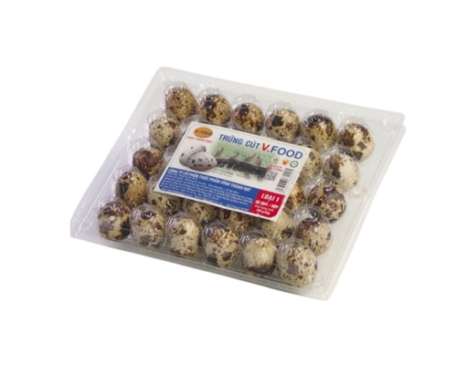 Trứng Cút Hộp 30 Quả VFood ảnh 1