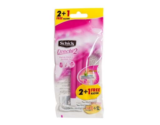 Dao Cạo Nữ Exacta2 2+1S 2+1 Cây Schick ảnh 0
