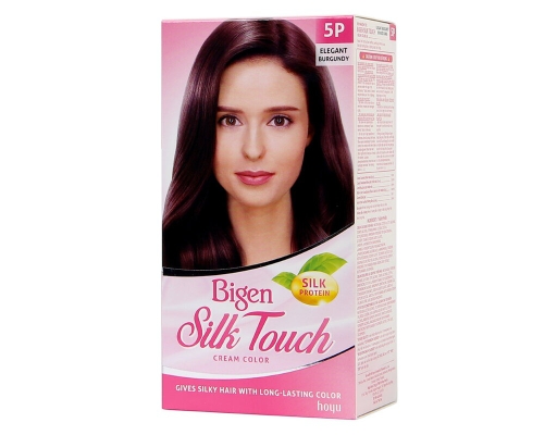 Kem Nhuộm Tóc Silk TouchMàu: Màu 5P - Đỏ Rượu Vang Bigen ảnh 0