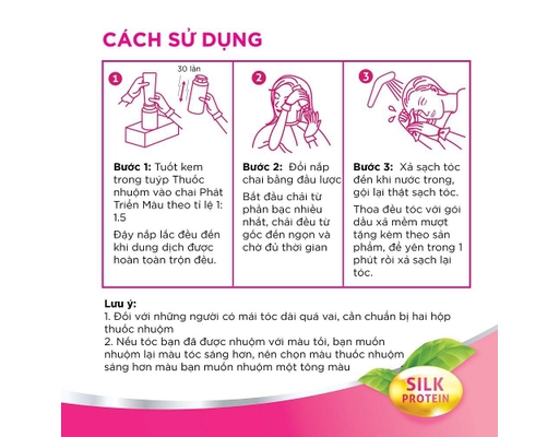 Kem Nhuộm Tóc Silk TouchMàu: Màu 5P - Đỏ Rượu Vang Bigen ảnh 5