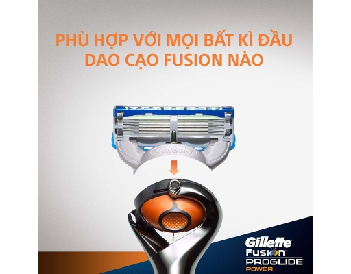 Dao Cạo Râu Fusion 5 Proglide Power 1 Cây Gillette ảnh 3