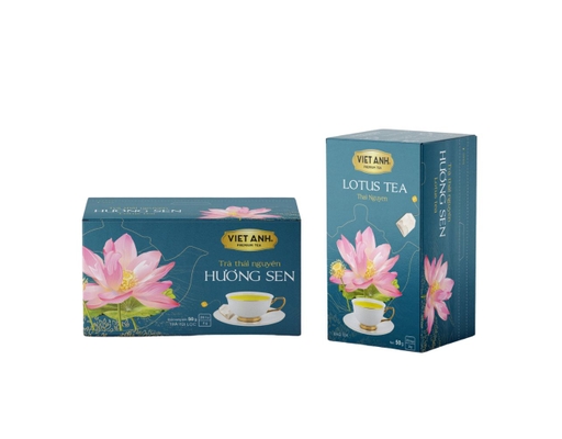 Trà Thái Nguyên Hương Sen Túi Lọc 50g Vietanhtea ảnh 0
