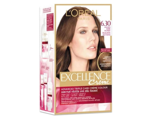 Kem Nhuộm Excellence #6.30 Nâu Đen Ánh Vàng L'Oreal ảnh 0