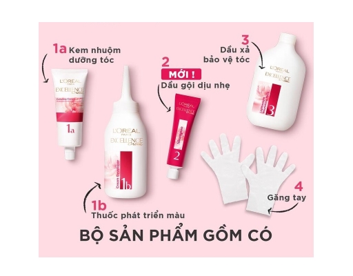 Kem Nhuộm Excellence #7.01 Vàng Sáng L'Oreal ảnh 3