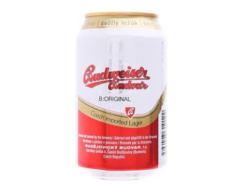 Bia Budweiser Budvar Lon 330ml Budweiser ảnh 0