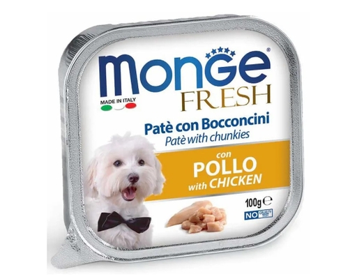 Pate Cho Chó Vị Gà 306C 100g Monge ảnh 0