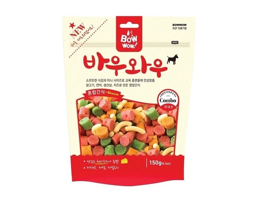 Snack Hỗn Hợp Cho Chó MX-MX-150 150g Bowwow ảnh 0