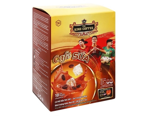 Cà Phê Sữa Hòa Tan 3In1 20gx10 King coffee ảnh 0