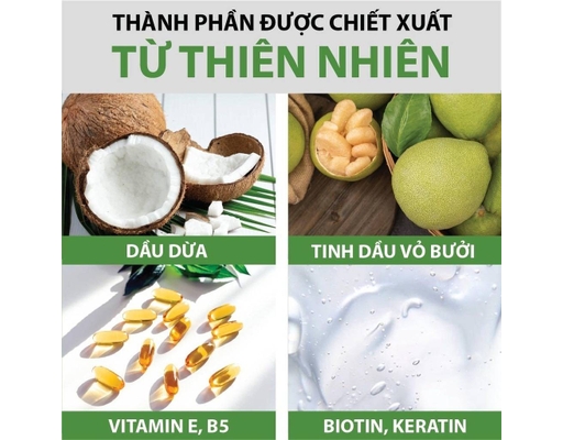 Kem Ủ Tóc Bưởi 250g Milaganics ảnh 1