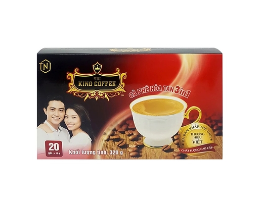 Cà Phê Hòa Tan 3In1 20 x 16g King coffee ảnh 0