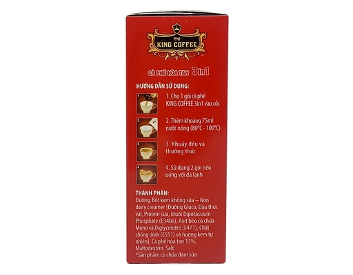 Cà Phê Hòa Tan 3In1 20 x 16g King coffee ảnh 3