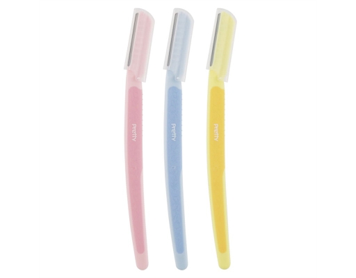 Dao Cạo Lông Mặt Pretty PVL-3P 3 Cây KAI ảnh 1