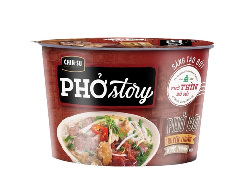 Phở Bò Có Thịt Thật 132g CHIN-SU ảnh 0