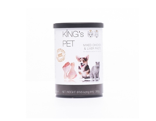 Pate Hỗn Hợp Gà Cho Chó 380g King'S Pet ảnh 0