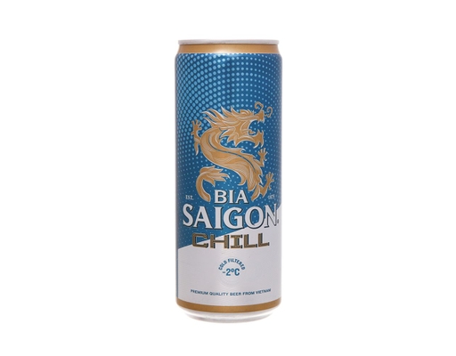Bia Sài Gòn Chill Sleek Lon 330ml Sài Gòn ảnh 1