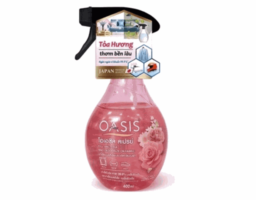 Xịt Vải Hương Hoa Hồng 400ml Oasis ảnh 0