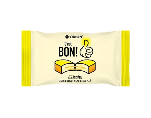 Bánh Ăn Sáng C'est Bon Sợi Thịt Gà 136g Orion ảnh 2