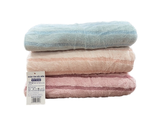 Khăn Tắm Microfiber Siêu Mềm CM85 50x100cm Châu Minh ảnh 4