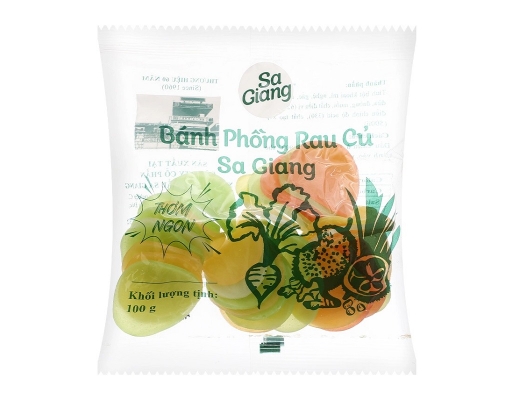 Bánh Phồng Rau Củ 100g Sa Giang ảnh 0