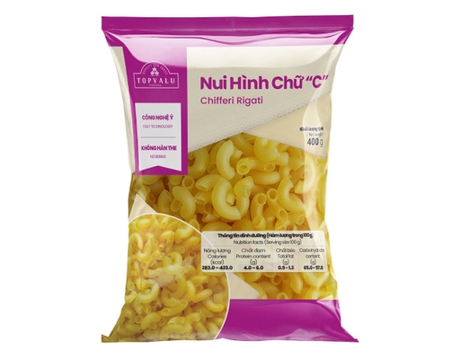 Nui Hình Chữ C 400g TOPVALU ảnh 2