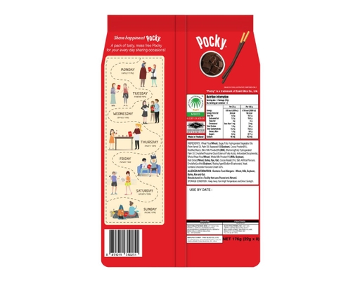 Bánh Que Kem Chocolate 176g Pocky ảnh 1