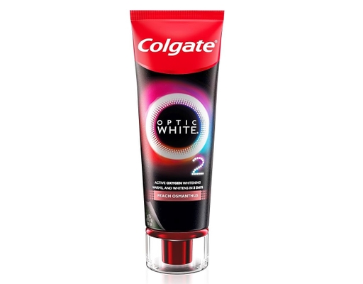 Kem Đánh Răng Optic White O2 Peach Osmanthus 85g Colgate ảnh 2