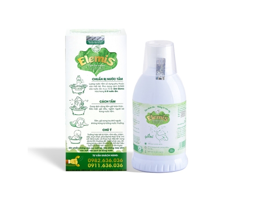 Tắm Gội Toàn Thân Cho Bé Từ Sơ Sinh Elemis 200ml DK Pharma ảnh 1