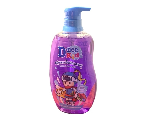 Dầu Tắm Gội Toàn Thân Cho Bé Trên 3 Tuổi Màu Tím 400ml D-nee ảnh 1